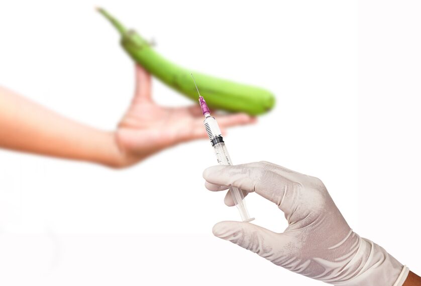 жыныстык мүчөнү чоңойтуу инъекциясы